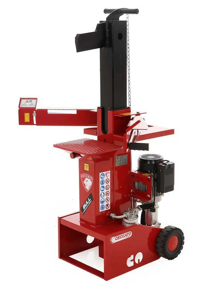 Fendeuse électrique verticale monophasée Ceccato BULL SPLE12 FDP - 12 tonnes - course 540 mm-Neuf Lomibois