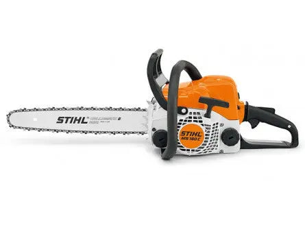 TRONÇONNEUSE STIHL MS 180 C-BE AVEC 2 CHAINES D'ORIGINE Lomibois